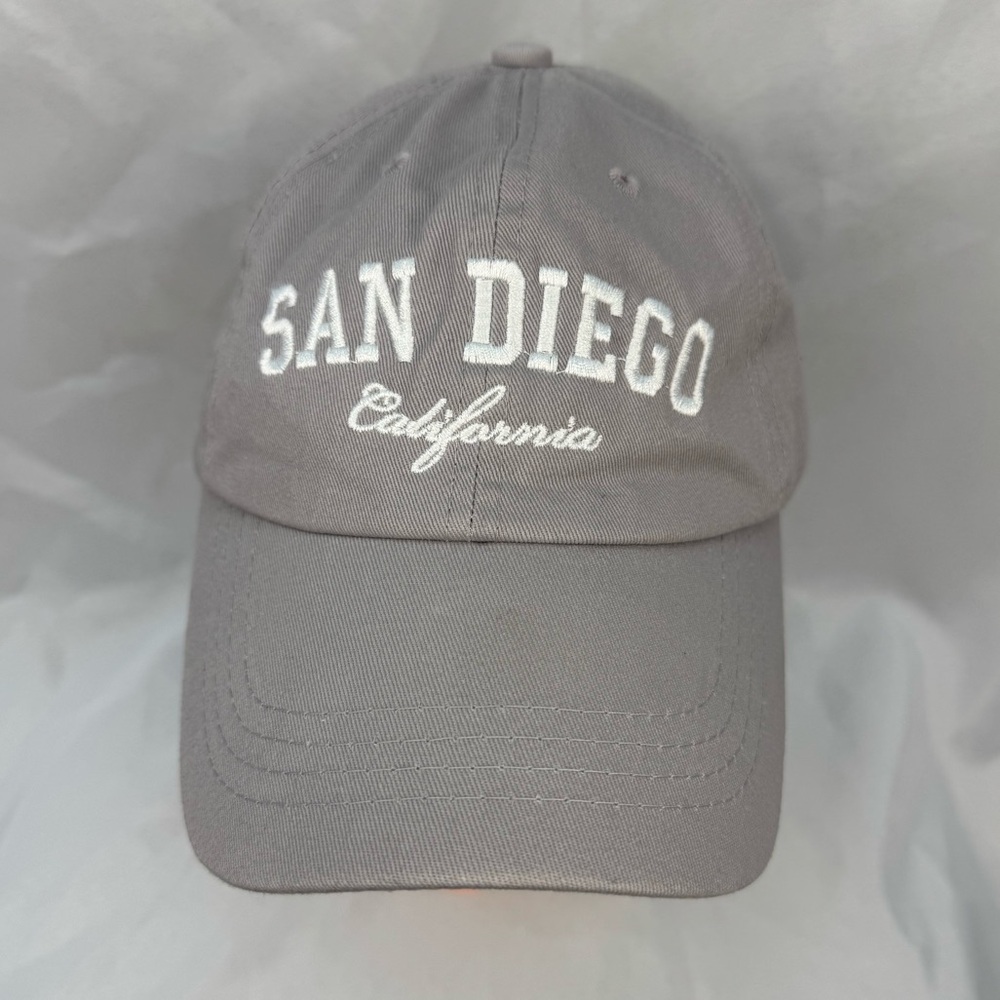 San Diego California Buckle Closure Hat